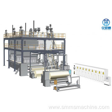 2.4M Pp meltblown spunbond nonwoven fabric machine